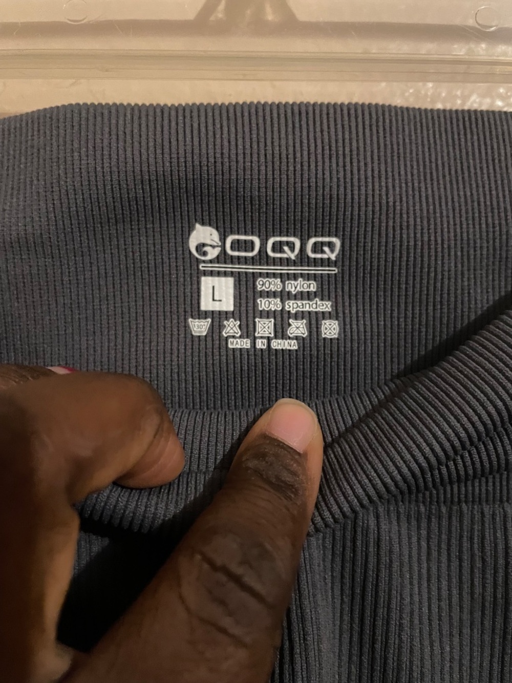 QQQ Ribbed leggings - Picture 2 of 3